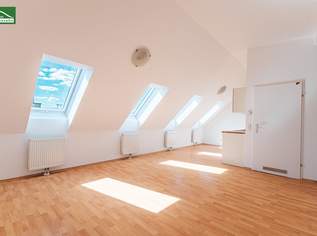 Freundliche DG-Wohnung in Sechshaus - 5 Gehminuten zu U4 und U6! Schlafzimmer in Hofruhelage!, 279000 €, Immobilien-Wohnungen in 1150 Rudolfsheim-Fünfhaus