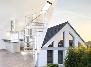 Grünlage - Designer Loft mit Galerie und Garten, 1219 €, Immobilien-Wohnungen in 3100 Stattersdorf