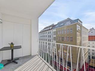 CITY CHIC LIVING! Exclusive 3-Room Apartment with Balcony on the 6th Floor! URBAN • ELEGANT • CENTRAL, 820000 €, Immobilien-Wohnungen in 1010 Innere Stadt