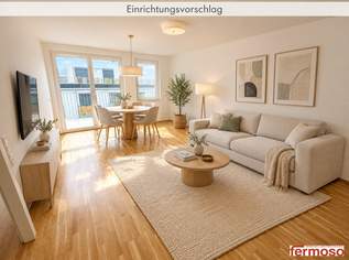 Moderne 2 Zimmer Wohnung mit atemberaubender Terrasse, 1099 €, Immobilien-Wohnungen in 1100 Favoriten