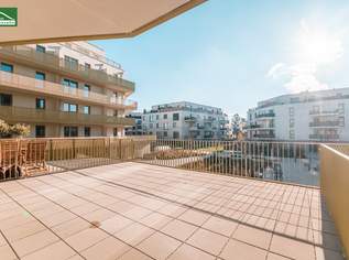 Riesige Terrasse zum Ausbreiten - Sonnenanbeter werden es lieben - Provisionsfreier Erstbezug in Ruhelage, 309900 €, Immobilien-Wohnungen in 1210 Floridsdorf