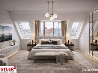 Exklusive Dachgeschoss-Maisonette im Erstbezug mit Terrasse, 1150000 €, Immobilien-Wohnungen in 1030 Landstraße Exklusive Dachgeschoss-Maisonette im Erstbezug mit Terrasse, 1150000 €, Immobilien-Wohnungen in 1030 Landstraße