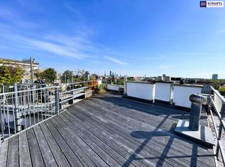 Skyview I Weite I Luxus: Großzügige und stilvolle 2-Zimmer-Maisonette mit Dachterrasse in Toplage neben Donaukanal!, 795000 €, Immobilien-Wohnungen in 1030 Landstraße