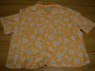 Damen Kurzarm-Bluse orange Größe 40 C&A