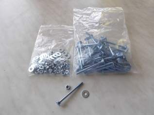40 Stück Schlosserschrauben - Schrauben - Torbandschrauben - M6 x 75 mm - 40 Stück - samt 40 Muttern und 40 Unterlegscheiben 6,4 mm, 7 €, Haus, Bau, Garten-Hausbau & Werkzeug in 5026 Salzburg 40 Stück Schlosserschrauben - Schrauben - Torbandschrauben - M6 x 75 mm - 40 Stück - samt 40 Muttern und 40 Unterlegscheiben 6,4 mm, 7 €, Haus, Bau, Garten-Hausbau & Werkzeug in 5026 Salzburg