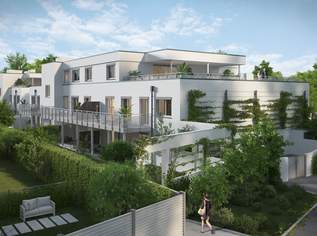 Provisionsfrei für den Käufer! Die Donau vor der Tür – Urlaubstimmung und üppiges Grün in der Fischerzeile, elegante Eigentumswohnungen mit Gärten, Terrassen und Balkone! Garagenplatz inklusive! Schlüsselfertig!, 686000 €, Immobilien-Wohnungen in 2100 Korneuburg