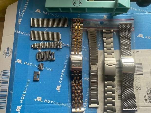 Ebel Breitling Omega Uhren Teile Stahl Band Ersatzteile Ebel Breitling Omega Uhren Teile Stahl Band Ersatzteile