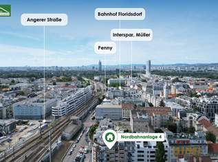 Moderne Anlegerwohnung mit optimaler Infrastruktur - mit Freifläche! Befristet vermietet bis 30.04.2027. - WOHNTRAUM, 299000.86 €, Immobilien-Wohnungen in 1210 Floridsdorf