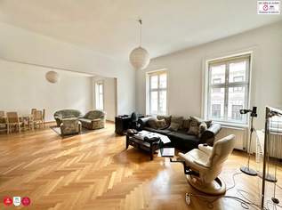 Helle 3-Zimmer-Altbauwohnung mit Balkon in TOP-Lage, 649000 €, Immobilien-Wohnungen in 1030 Landstraße