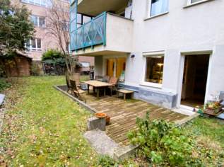 3 Zimmer-Gartenwohnung mit 185 m² Eigengarten am Fuße des Wilhelminenbergs, 495000 €, Immobilien-Wohnungen in 1160 Ottakring