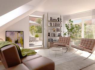 Familienwohnung mit Privatsphäre | zwei Terrassen u. großer Eigengarten | privater Weinkeller | Nähe Kahlenberg, Cobenzl & Beethovengang | ERSTBEZUG, 1294000 €, Immobilien-Wohnungen in 1190 Döbling Familienwohnung mit Privatsphäre | zwei Terrassen u. großer Eigengarten | privater Weinkeller | Nähe Kahlenberg, Cobenzl & Beethovengang | ERSTBEZUG, 1294000 €, Immobilien-Wohnungen in 1190 Döbling