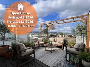 FREIRAUM ÜBER DEN DÄCHERN – ELEGANTE 3-ZIMMER-WOHNUNG MIT DACHTERRASSE, 925000 €, Immobilien-Wohnungen in 1200 Brigittenau