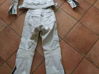 zweiteilige Motorrad Lederkombi Weiß Damen zweiteilige Motorrad Lederkombi Weiß Damen