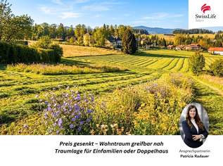 Preisreduktion um € 54.000 – jetzt zugreifen! Baugrundstück in Fuschlsee-Nähe für Ihr Traumhaus oder Doppelhaus, 495000 €, Immobilien-Grund und Boden in 5322 Hof bei Salzburg