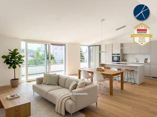 Exklusives Dachgeschoß mit 57m² Terrasse (Top 9) - Erstbezug!, 1249000 €, Immobilien-Wohnungen in 3500 Am Steindl