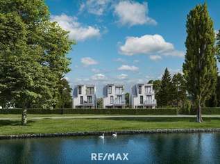 Erstbezug! Luxuriöses Einfamilienhaus auf Eigengrund - direkt an der Alten Donau!, 2214900 €, Immobilien-Häuser in 1220 Donaustadt