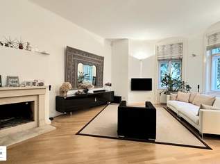 Elegante 3-Zimmer-Wohnung mit sonniger Loggia in grüner Lage im Herzen Wiens, 1590000 €, Immobilien-Wohnungen in 1030 Landstraße