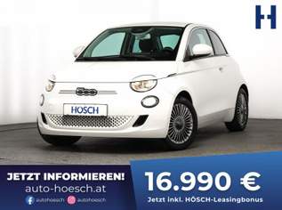 500e 42 kWh STYLE KEYLESS CARPLAY WENIG KM ++, 17990 €, Auto & Fahrrad-Autos in 2512 Katastralgemeinde Tribuswinkel