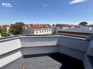 Dachgeschoß, 3 Zimmer, ca. 92 m² & 6,5 m² Eckterrasse., 380000 €, Immobilien-Wohnungen in 1220 Donaustadt