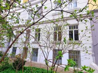 Mini im Grundriss - Maxi im Alltag! Kuschelige Kleinwohnung im ruhigen Hoftrakt mit Grünblick! 2 toll aufgeteilte Zimmer + Angenehme Ruhelage in 1030 Wien + Schönes Altbauhaus! Nicht zögern!, 285000 €, Immobilien-Wohnungen in 1030 Landstraße