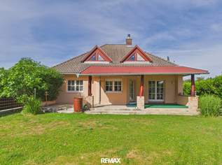 Modernes 5-Zi. Einfamilienhaus mit Garten, Terrasse & Kamin, 1760 €, Immobilien-Häuser in 2285 Gemeinde Leopoldsdorf im Marchfelde