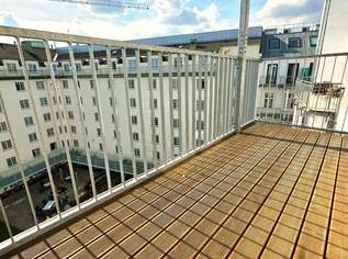Traum-Balkon / Dachgeschoss ohne Schrägen / Naschmarkt um´s Eck / U-Bahn vor der Türe / 3 Zimmer perfekt aufgeteilt! Einfach WOW! HIP und TRENDY die Gegend - Magisch schön das Altbauhaus!, 599000 €, Immobilien-Wohnungen in 1050 Margareten