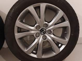 Sommer-Kompletträder Alu, Original Mazda CX30, 215/55R18-95H, 7Jx18/ ET45 Sommer-Kompletträder Alu, Original Mazda CX30, 215/55R18-95H, 7Jx18/ ET45