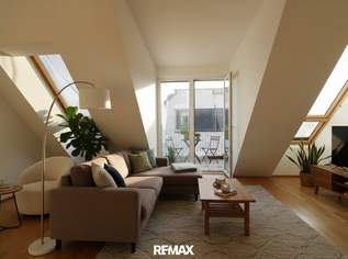 Ideales Vorsorgeprojekt in 1100, Rustenfeld | 2-Zimmer-Dachgeschosswohnung mit Terrasse, 430800 €, Immobilien-Wohnungen in 1100 Favoriten