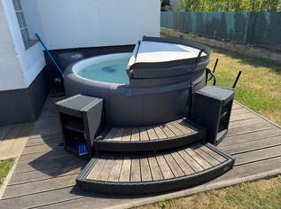 Softup Poseidon mit Polyrattan Stepper Graphit (einstiegshilfe) Softup Poseidon mit Polyrattan Stepper Graphit (einstiegshilfe)