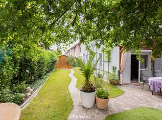 Idyllisches Reihenhaus mit Garten in Essling nahe Lobau und Marchfeld Center, 598000 €, Immobilien-Häuser in 1220 Donaustadt
