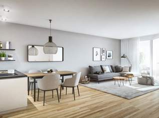 Großzügige 3-Zimmer-Wohnung mit Balkon im Neubauprojekt (Top 2/62), 425000 €, Immobilien-Wohnungen in 1220 Donaustadt Großzügige 3-Zimmer-Wohnung mit Balkon im Neubauprojekt (Top 2/62), 425000 €, Immobilien-Wohnungen in 1220 Donaustadt