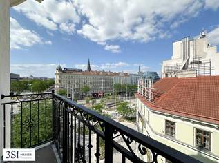 Stilvolle 5-Zimmer-Altbauwohnung mit Balkon im Herzen des 6. Bezirks, 1084000 €, Immobilien-Wohnungen in 1060 Mariahilf