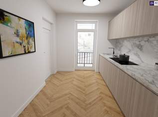 Hochwertig sanierte 2-Zimmer-Wohnung mit Loggia – Stilvoller Wohnkomfort in ruhiger Lage & Top-Anbindung, 299400 €, Immobilien-Wohnungen in 1160 Ottakring