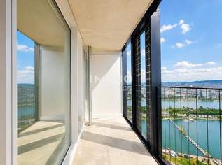 Urban Luxury Studio in 33. Etage mit 10sqm Loggia: DC2 Tower, 1200 €, Immobilien-Wohnungen in 1220 Donaustadt Urban Luxury Studio in 33. Etage mit 10sqm Loggia: DC2 Tower, 1200 €, Immobilien-Wohnungen in 1220 Donaustadt