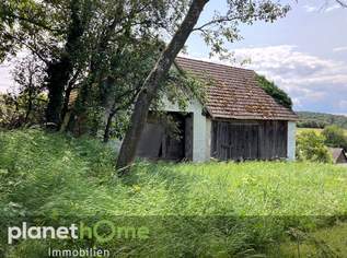 Bauland mit landwirtschaftlichem Gebäude und Altbaumbestand, 89000 €, Immobilien-Grund und Boden in 7435 Gemeinde Unterkohlstätten