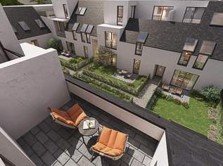 Familien-Maisonette mit großer Terrasse: Wohnen wie in einem Haus, 635000 €, Immobilien-Wohnungen in 1220 Donaustadt