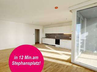 Weitblick zum KAHLENBERG I ERSTBEZUG I U1 I Rooftop Pool, Fitness & Sauna, 2199 €, Immobilien-Wohnungen in 1220 Donaustadt