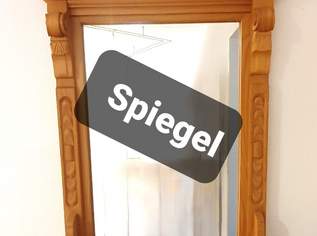 Rustikaler Spiegel mit Ablage