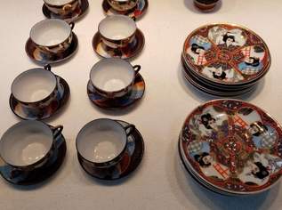 Teeservice Japan Porzellan alt handbemalt, 75 €, Marktplatz-Antiquitäten, Sammlerobjekte & Kunst in 1130 Hietzing