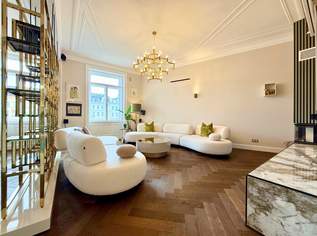 Altbau in Perfektion - Vollständig saniertes Altbaujuwel am Naschmarkt | 167 m² Eleganz mit Parkblick, 1890000 €, Immobilien-Wohnungen in 1060 Mariahilf