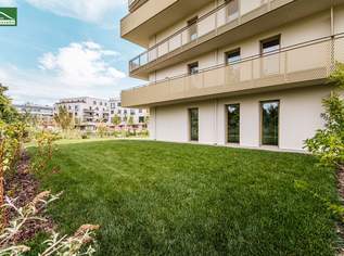 Gratulation - hier ist Sie, Ihre geräumige Gartenwohnung mit hervorragender Ausstattung im provisionsfreien Erstbezug, 530000 €, Immobilien-Wohnungen in 1210 Floridsdorf
