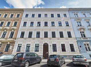 ZU FUSS IN DEN 1. BEZIRK | Altbauwohnung mit baubewilligter Loggia in repräsentativem Jahrhundertwendehaus | Letztes Regelgeschoss, 350000 €, Immobilien-Wohnungen in 1030 Landstraße