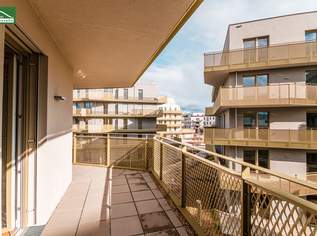 Die Wohnung zum Wohlfühlen - helle 3.Zimmer mit Balkon in begehrter Ruhelage mit Geothermie - Provisionsfreier Erstbezug, 415000 €, Immobilien-Wohnungen in 1210 Floridsdorf