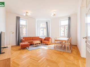 Eleganz & Wohnkomfort vereint! Vollmöblierte 3-Zimmer-Wohnung – All-inclusive – 6 Monate Befristung!, 1799 €, Immobilien-Wohnungen in 1030 Landstraße
