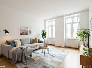 Sanierungsbedürftiger Altbau | Bewilligte Planung inkl. bewilligtem Balkon/Loggia | Teils Hoflage | Nähe Einsiedlerpark, U4 Margaretengürtel, künftiger U2-Station Reinprechtsdorfer Straße, 429000 €, Immobilien-Wohnungen in 1050 Margareten