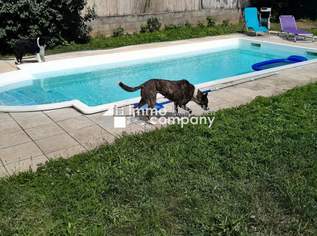 renovierungsbedürftiges Einfamilienhaus mit 6 Zimmern und Pool in Strasshof, 480000 €, Immobilien-Häuser in 2231 Strasshof an der Nordbahn