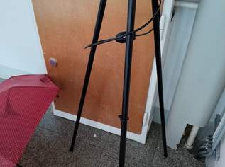 Stehleuchte von Tomons original schwarz, 150 cm h, 45 Durchmesser Lampenschirm, Stehleuchte von Tomons original schwarz, 150 cm h, 45 Durchmesser Lampenschirm,