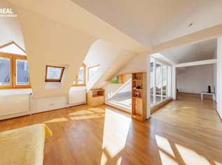 Traumhafte Dachgeschosswohnung mit großer Terrasse und herrlichem Fernblick, 420000 €, Immobilien-Wohnungen in 1050 Margareten