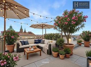 Exceptional Duplex Penthouse Above the Rooftops of Vienna, 537500 €, Immobilien-Wohnungen in 1100 Favoriten Exceptional Duplex Penthouse Above the Rooftops of Vienna, 537500 €, Immobilien-Wohnungen in 1100 Favoriten