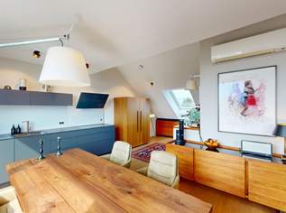 Cottageviertel I Traumhafte Dachwohnung im Jugendstil-Palais I Garagenplatz, 1950000 €, Immobilien-Wohnungen in 1190 Döbling